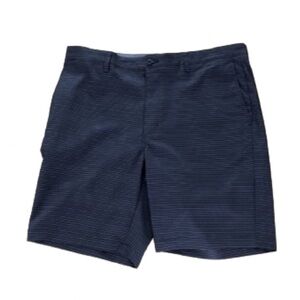 Ben Hogan By Perry Ellis, Size 36, Navy Blue Pin Striped Shorts,  Sun Protection